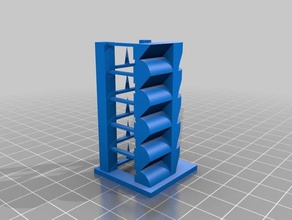my abs 215-235 &ordmc customized temperature tower 3d printing tests 3d print model - Mito3D