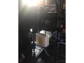 anycubic i3 mega filament dust filter 3d printer parts cleaner sensor oiler 3d print model - Mito3D