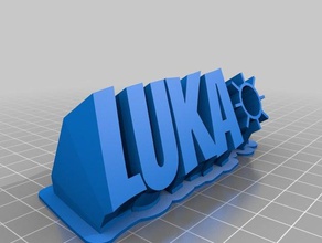 luka office customized 3d print model - Mito3D