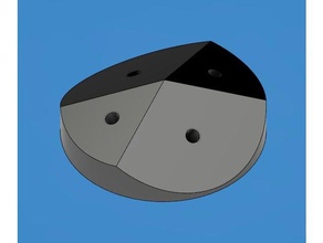 icosidodecahedron imprimée en 3d solide découpé au laser visages les mathématiques l'art 3d print model - Mito3D