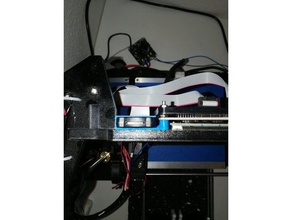sd card holder anet a6 3d printer parts sdcard mount 3d print model - Mito3D