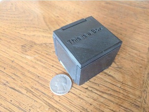 hinged magnetic box mechanical toys fidget 3d print model - Mito3D