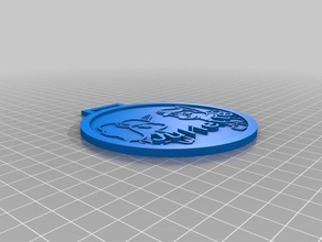 jules médaille de la licorne paw patrol jouet jeu accessoires personnalisé 3d print model - Mito3D