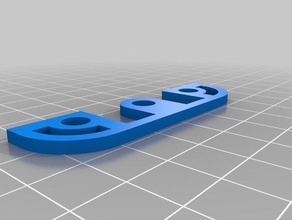 staffa di supporto per tubi aggiungi il tuo thingies 3d la stampante parti allegato l'elettronica mpcnc 3d print model - Mito3D