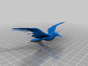 pomba reduzido tinkercad animais pássaro aves paz pombo 3d print model - Mito3D