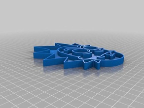 yet another rick sanchez cookie cutter kitchen dining 3d print model - Mito3D