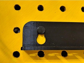 pegboard peg wiha screw driver rack tool holders boxes 3d print model - Mito3D