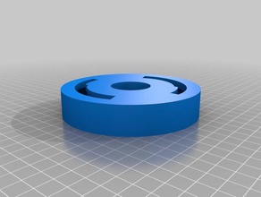 beyblade de ruptura da camada base brinquedo jogo acessórios 3d print model - Mito3D