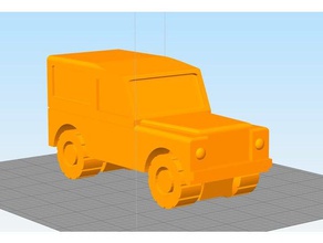 land rover jouet véhicules 3d print model - Mito3D