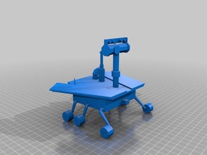 opportunity rover memorial piece model robots mars 3d print model - Mito3D