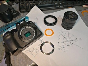 Mikro-43 t2-baque Kamera 3d print model - Mito3D