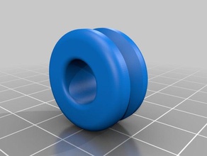 cable inlet electronics 3d print model - Mito3D