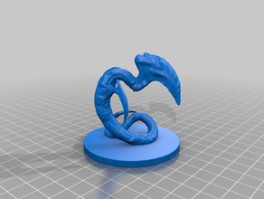 tira brinquedo jogo os acessórios criatura dnd masmorras e dragões miniatura monstro mtg 3d print model - Mito3D