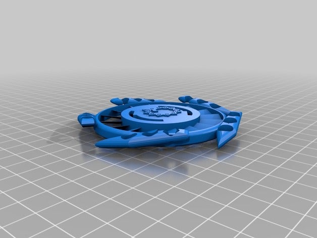 meliodas beyblade 3d impressão beyblades de ruptura rajada deus da camada 3D print model - Mito3D