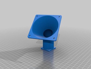 meine angepasste parametrizable jede Größe Lüfter adapter Verteiler-Rohr Winkel 3d drucken 3d print model - Mito3D