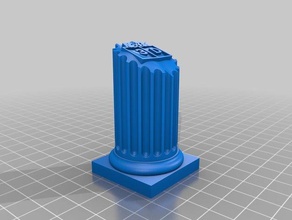nak 3d pilar impressão nak3d nak3ddesigns desenhos em da comunidade 3d print model - Mito3D