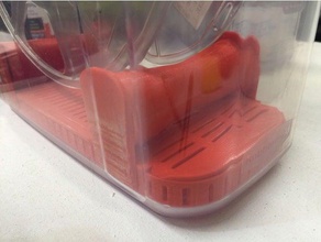 déshydratant (gel de silice titulaire rouleau rubbermaid boîte sèche 3d l'imprimante accessoires filament 3d print model - Mito3D