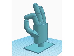 meme mão 3d impressão 3d print model - Mito3D