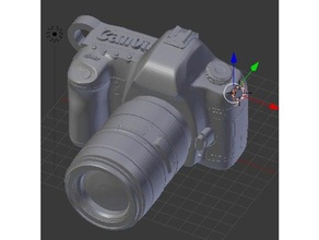 noch ein Schlüsselbund, dslr canon 5d mkii 3d drucken cam Kamera Kamera-Halterung 7d ef eos fd comlove nikon yeti 3d print model - Mito3D