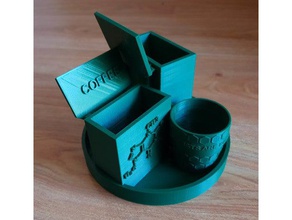 kimyacı kupa masası Organizatör coffeesugar ofis Biyokimya kahve Kupası kupalar Organik Kimya 3d print model - Mito3D