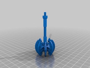 bionicle-Flansch mace andere 3d print model - Mito3D