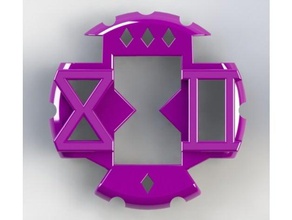 ji 12 maker pièce de monnaie 3d l'impression violet 3d print model - Mito3D