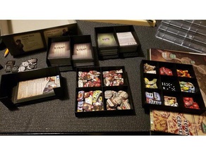 dawn zeds 3rd ed board game insert games boardgame boardgames inserts 3d print model - Mito3D