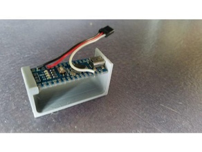 arduino nano clip de montaje electrónica 3d print model - Mito3D