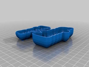 my customized text box iii maya containers 3d print model - Mito3D