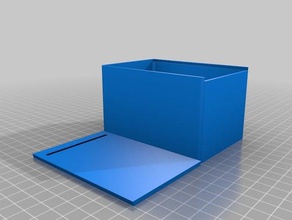 wip netrunner baralho de caixa recipientes personalizado 3d print model - Mito3D