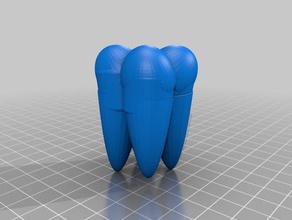 molar aprox people 3d print model - Mito3D