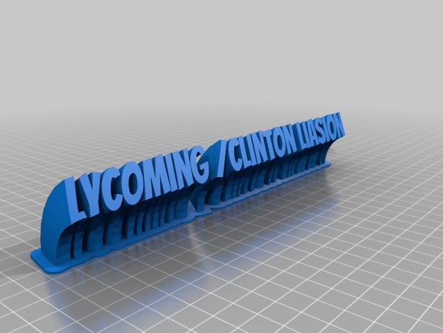 michael name plate office customized 3D print model - Mito3D
