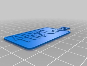 meine angepasste einfache anpassen Namensschild andere 3d print model - Mito3D