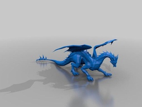 final fantasy xi fafnir nidhogg vidéo jeux 3d print model - Mito3D