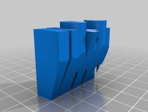 davi office personalizado 3d print model - Mito3D