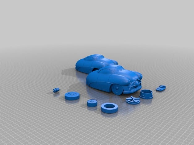 Années 1950 ford hot rod coupe-appleman-remix de la banque 3d l'impression 3D print model - Mito3D