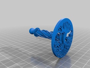 doublehelix stand ball joint 3d printing double helix tree life 3d print model - Mito3D