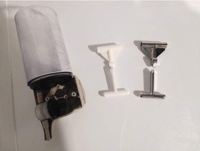 simple human soap pump lever replacement bathroom 3d print model - Mito3D