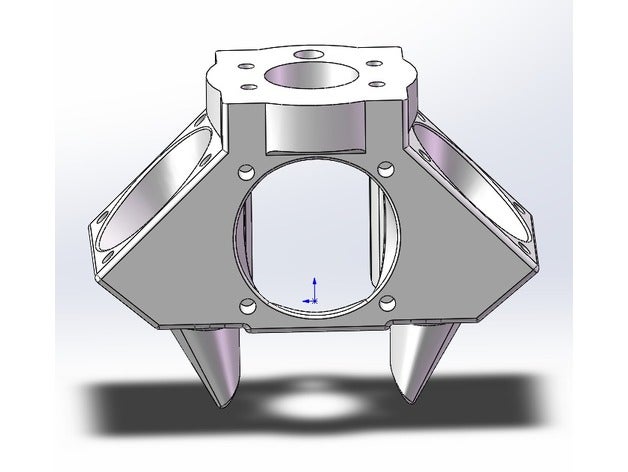 e3d-v5 monte Stampante 3d parti 3D print model - Mito3D