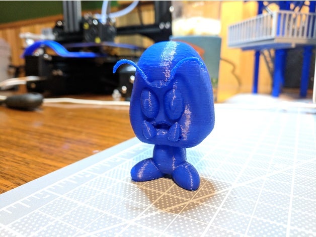 goomba Skulpturen brio mario bros super 3D print model - Mito3D