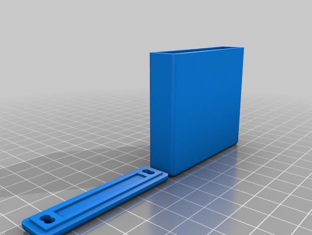 my customized project box lid screws electronics 3D print model - Mito3D