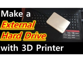 disque dur externe le bricolage ajouter cas ordinateur de m2 ssd usb 3d print model - Mito3D