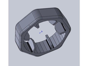plastic cap wrench remix hand tools 3d print model - Mito3D