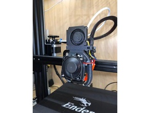 duto do ventilador cabo de bloqueio 3d a impressora partes 3d print model - Mito3D
