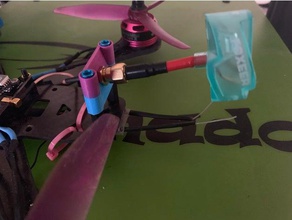 pigtail realacc x4r rc araç anten drone gerçek freestyle monte edin yarış 3d print model - Mito3D