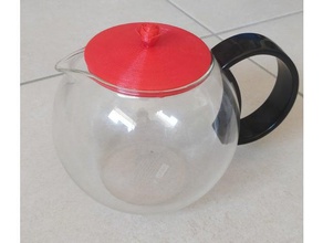 bodum teapot lid kitchen dining 3d print model - Mito3D