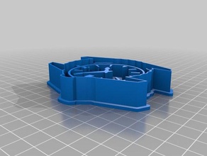 cookie cutter orologio cucina & sala da pranzo 3d print model - Mito3D