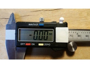 pinza de interruptor palanca mod partes la batería roto el botón encendido pinzas freno cubierta cap digital calibre calibradores digitales revisión modificación off apagado rocker 3d print model - Mito3D