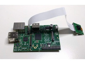raspberry pi 1 kompozit ses jakı durumda 3d baskı elektronik kamera case 3d print model - Mito3D