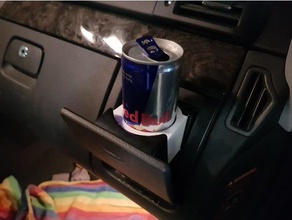 viano vito redbull can holder side dash cup 3d printing cupholder mercedes 3d print model - Mito3D